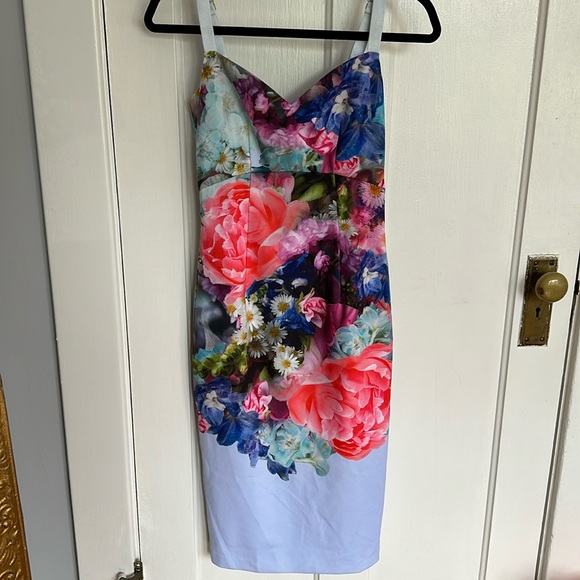 Floral ted baker dress - Picture 1 of 2
